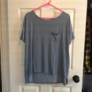 Silence + Noise Blue T-shirt